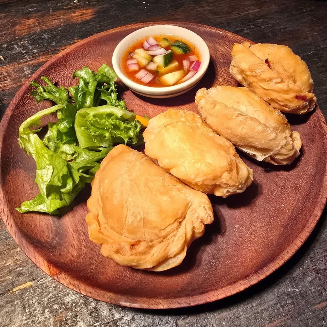 curry puffs - Kao Thai Kitchen Pinellas Parkned
