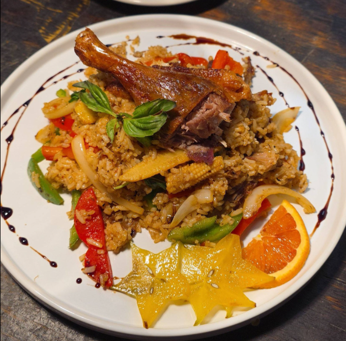 Duck Khao Pad Kee Mao - Kao Thai Kitchen Pinellas Park