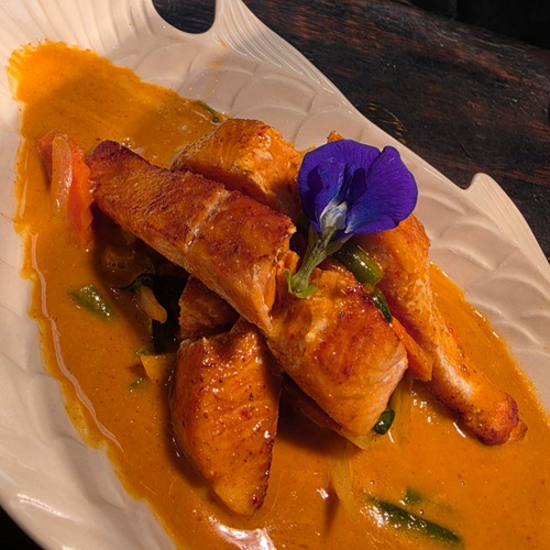 shrimp panang curry - Kao Thai Kitchen Pinellas Park
