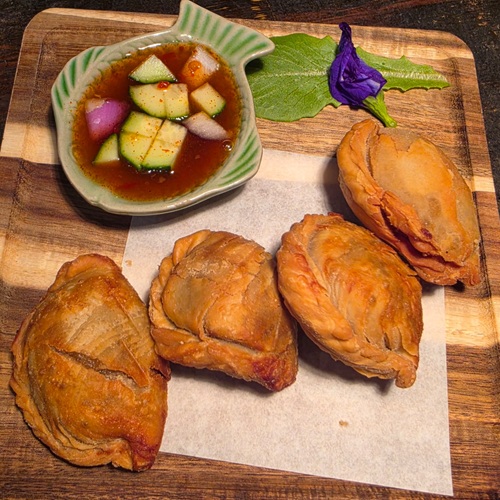 curry puffs - Kao Thai Kitchen Pinellas Parkned