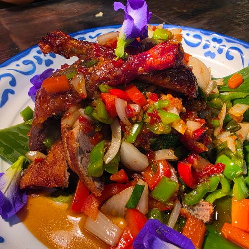 Duck Khao Pad Kee Mao - Kao Thai Kitchen Pinellas Park